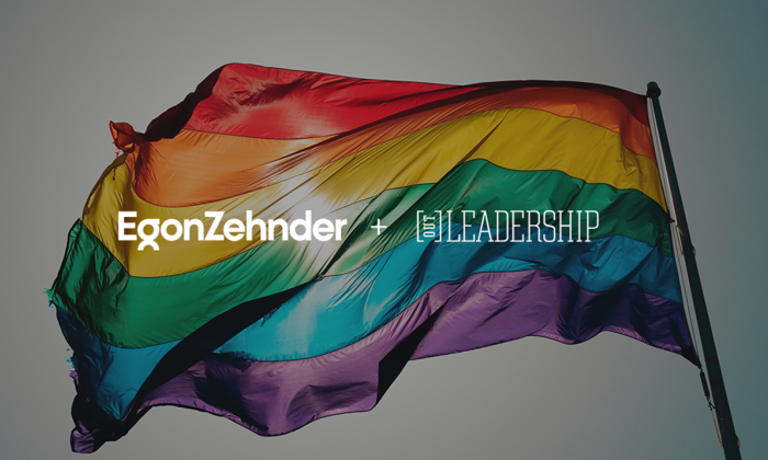Egon Zehnder和Out Leaderslion宣布合作伙伴关系