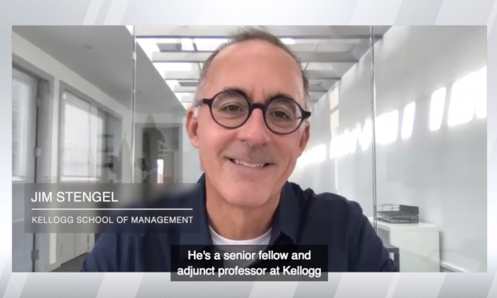 在与Kellogg商学院的Jim Stengel视频交谈中